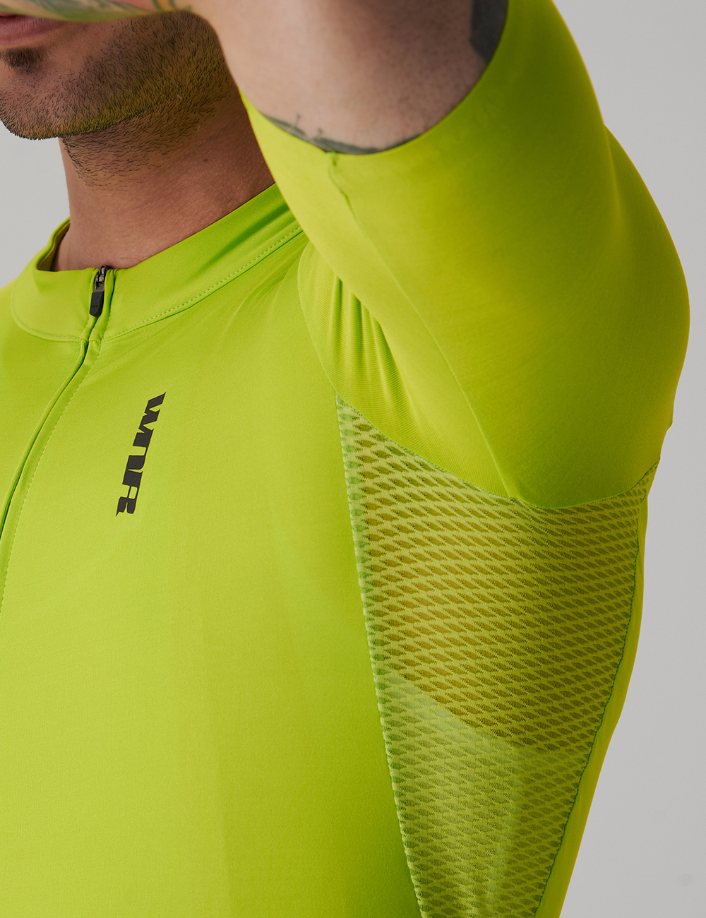 JERSEY LIME GREEN MANGA CORTA HOMBRE - SOLID