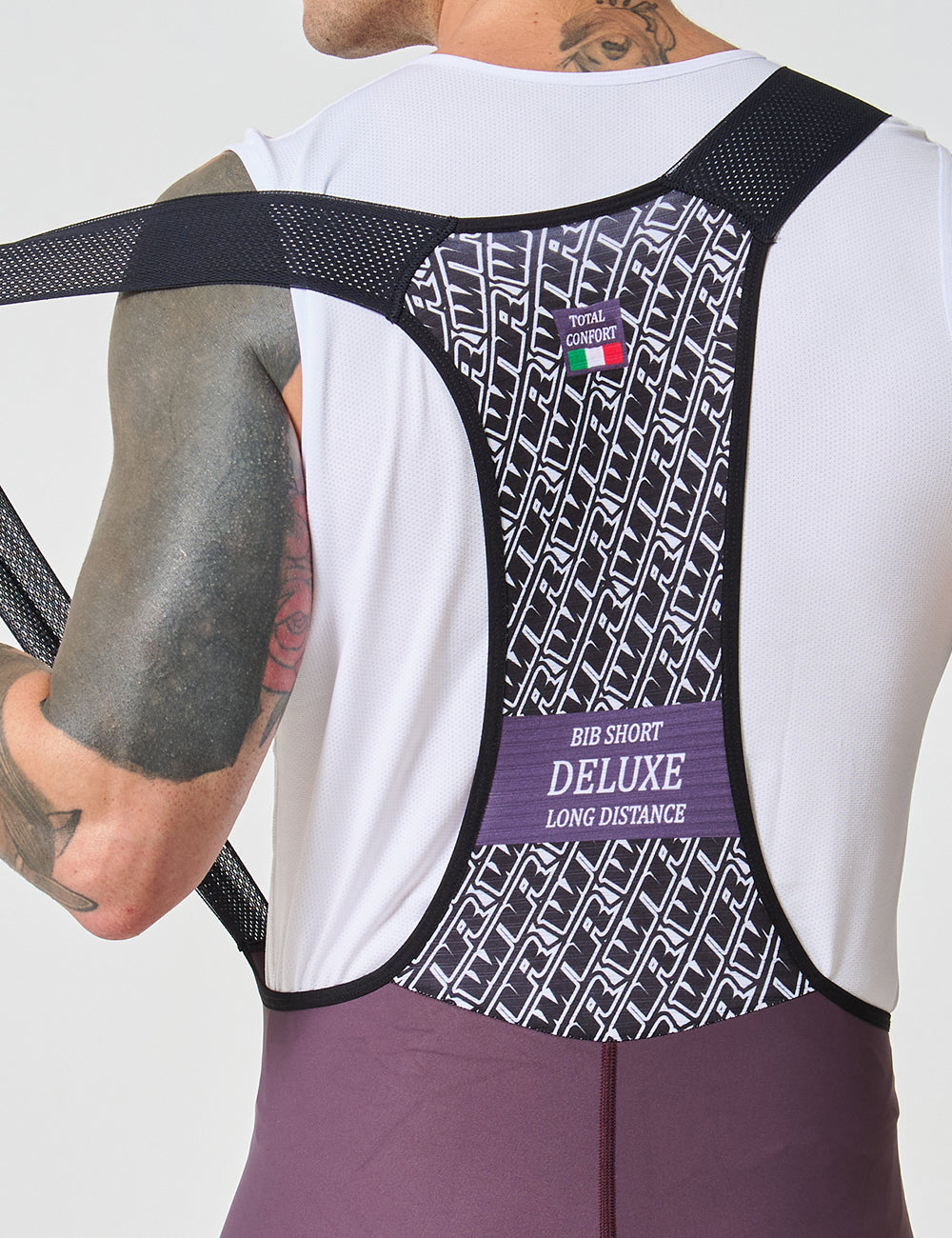 Pantaloneta Sin Costuras Deluxe Hombre - Grape