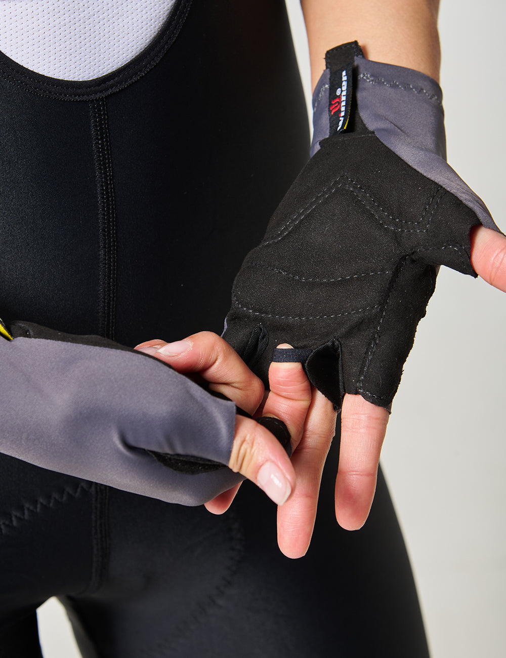 GUANTES DE CICLISMO UNISEX - GRIS