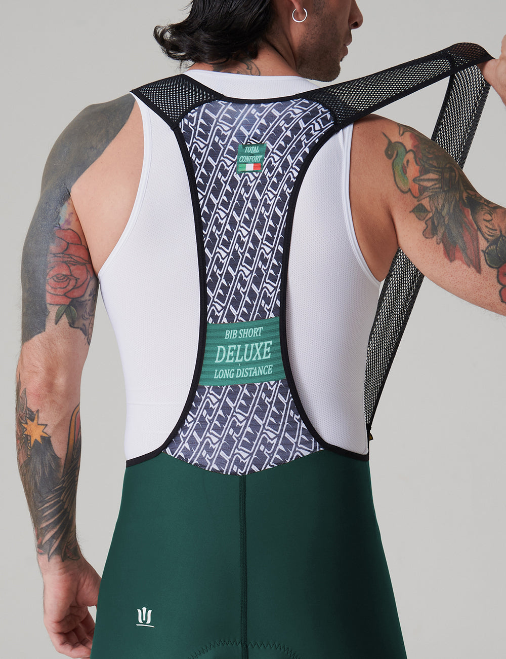 Pantaloneta Sin Costuras Deluxe Hombre - Esmeralda