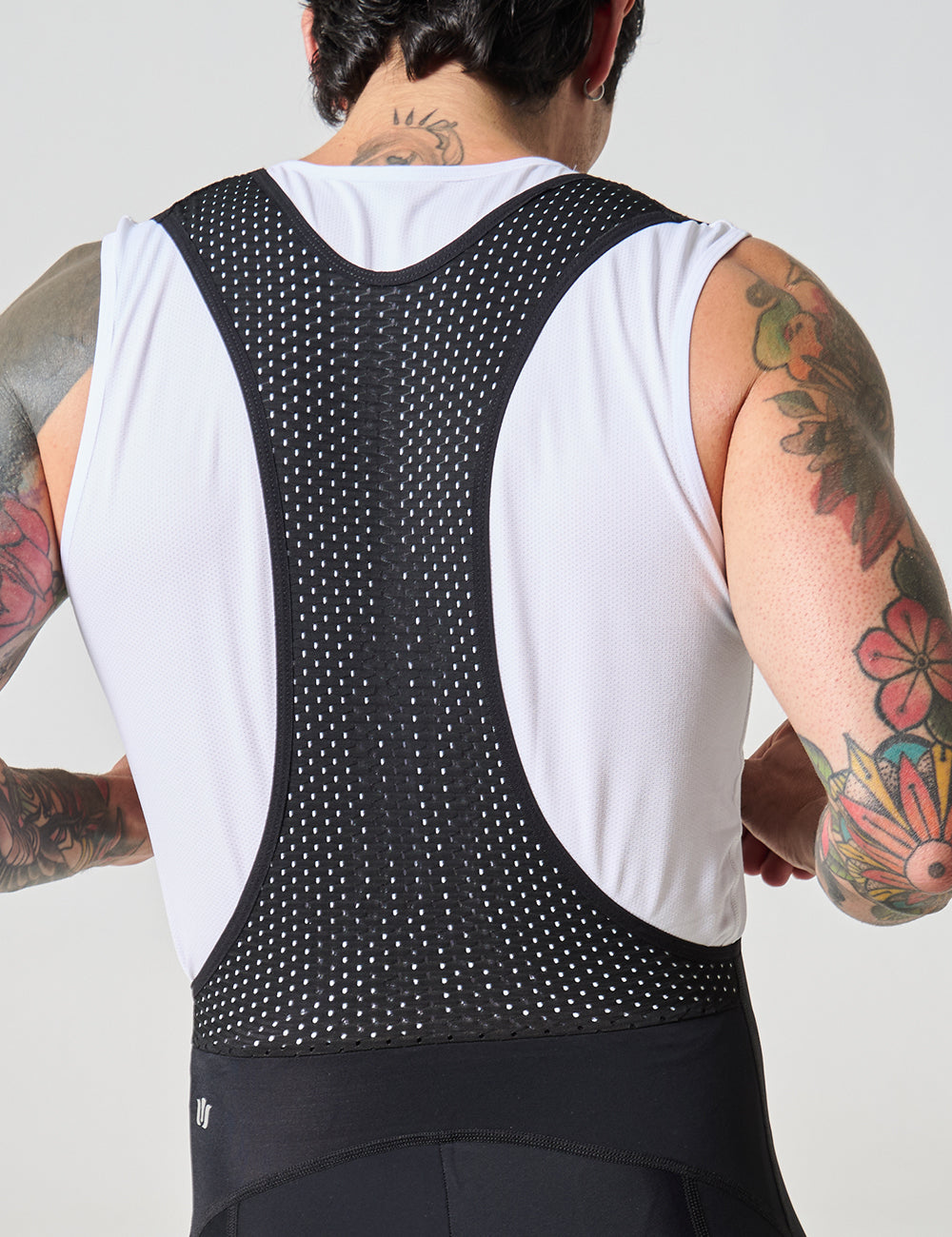 Pantaloneta Clásica con Tirantas Hombre - Negro