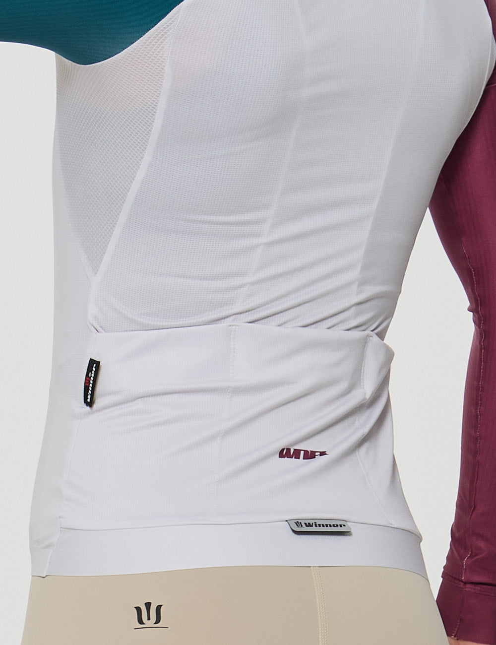 Jersey Manga Larga Mujer - Ivory