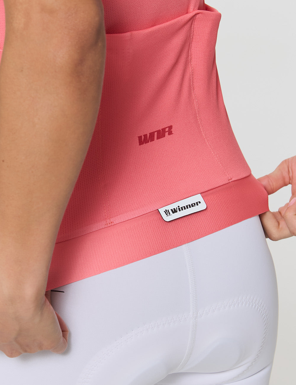 JERSEY MANGA CORTA MUJER - PEACH