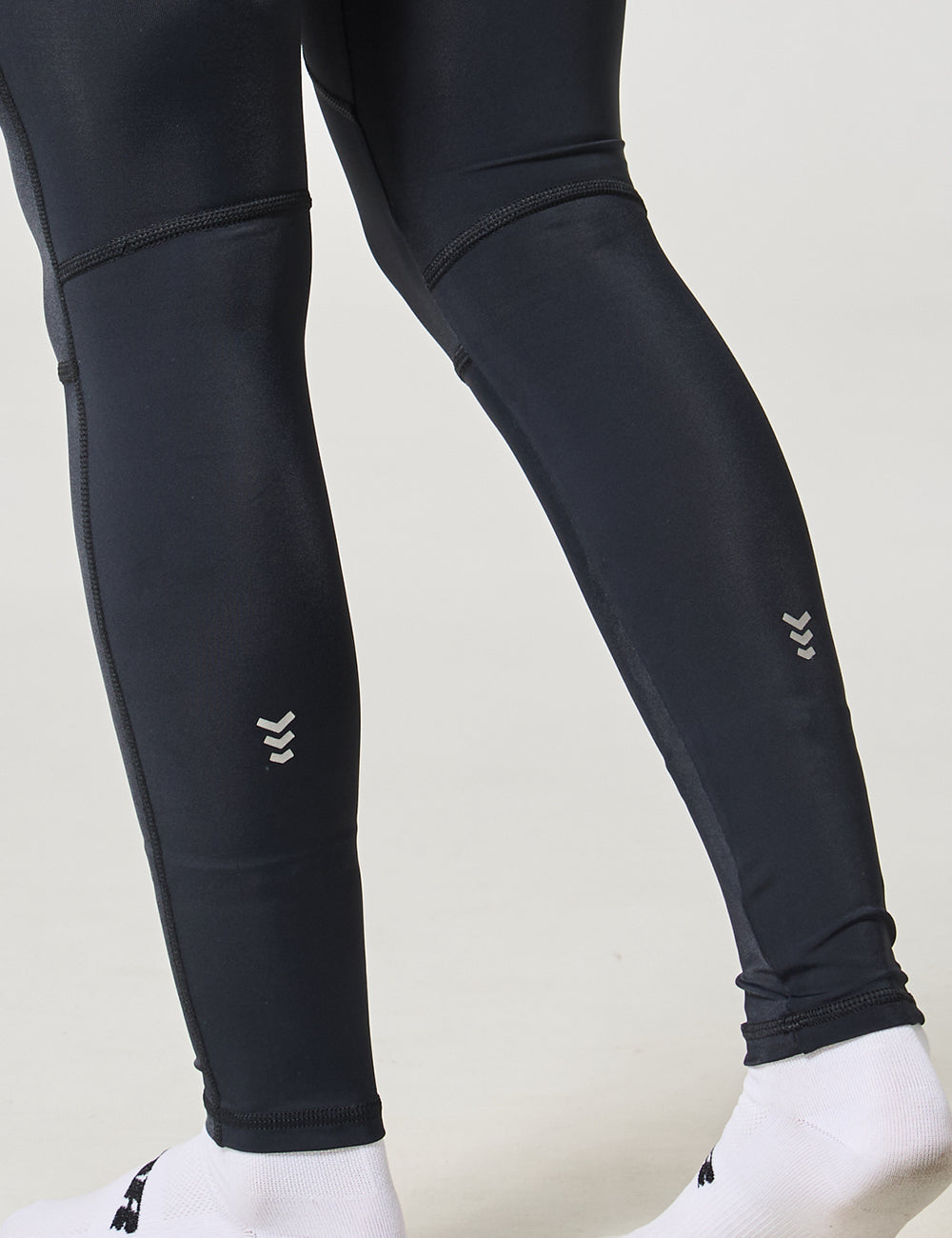 PANTALÓN LARGO DE CICLISMO SIN TIRANTAS MUJER - NEGRO