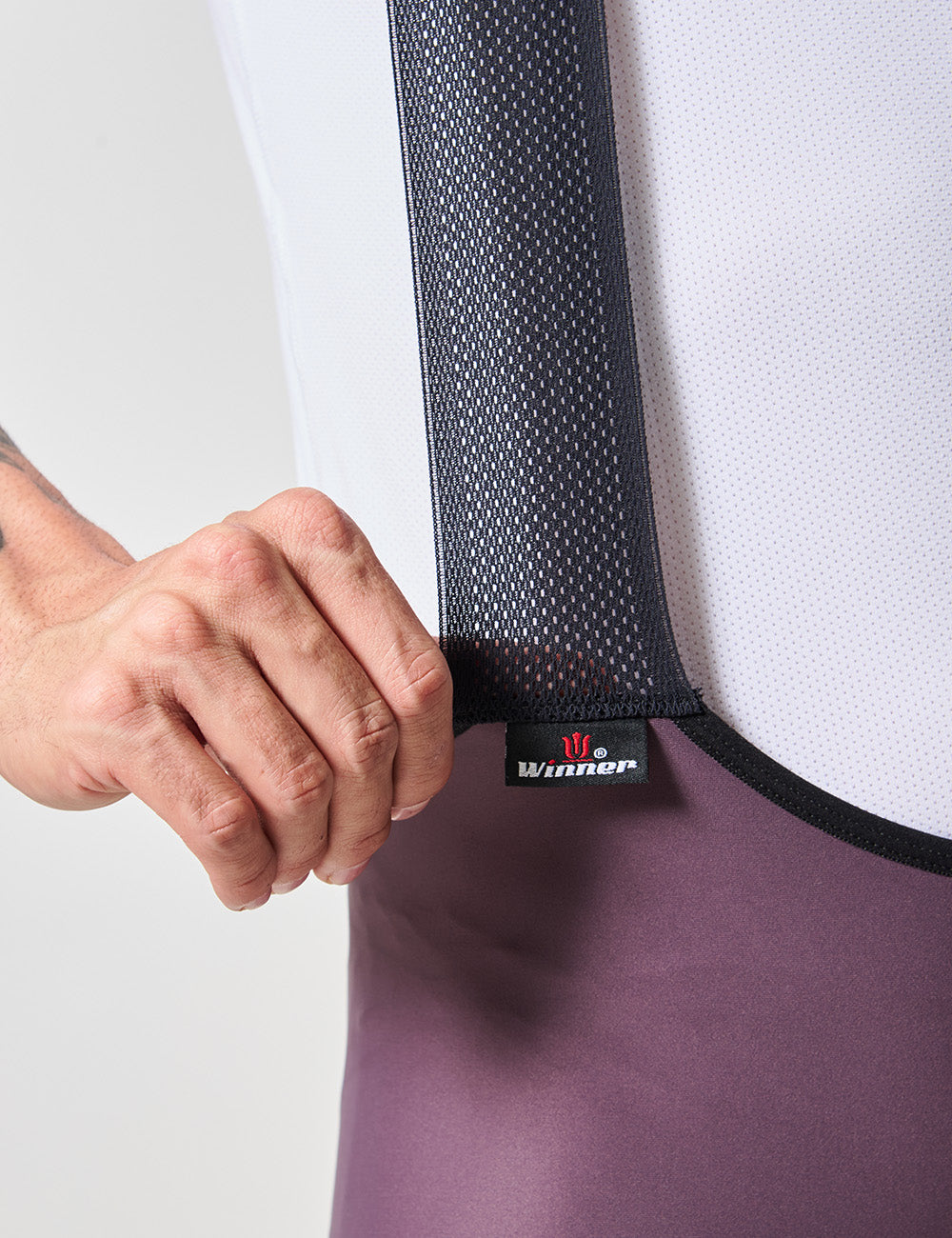 Pantaloneta Sin Costuras Deluxe Hombre - Grape