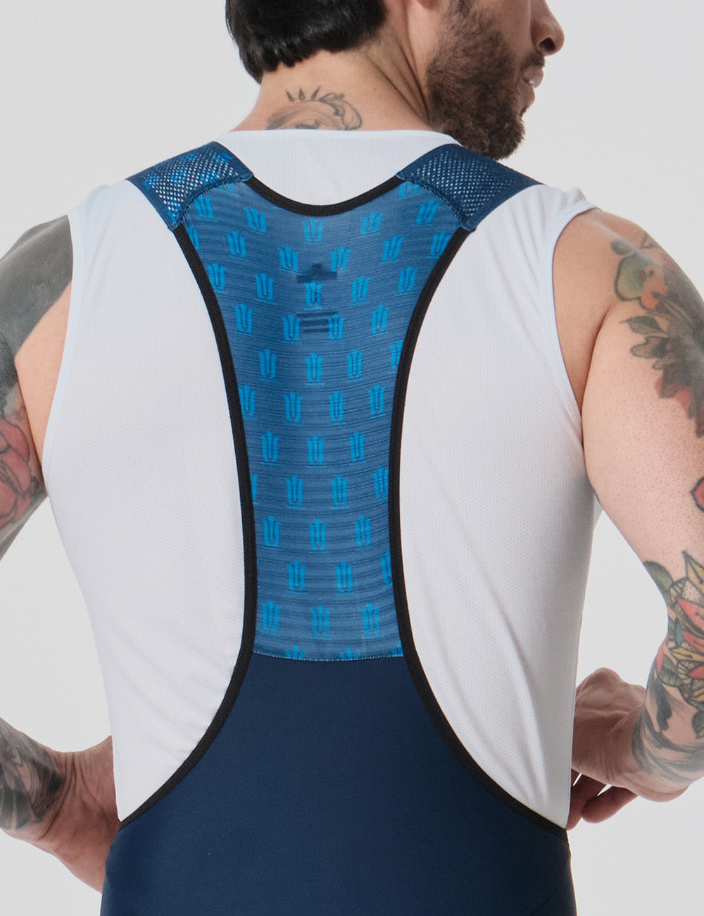 Pantaloneta Hibrid Hombre - Azul