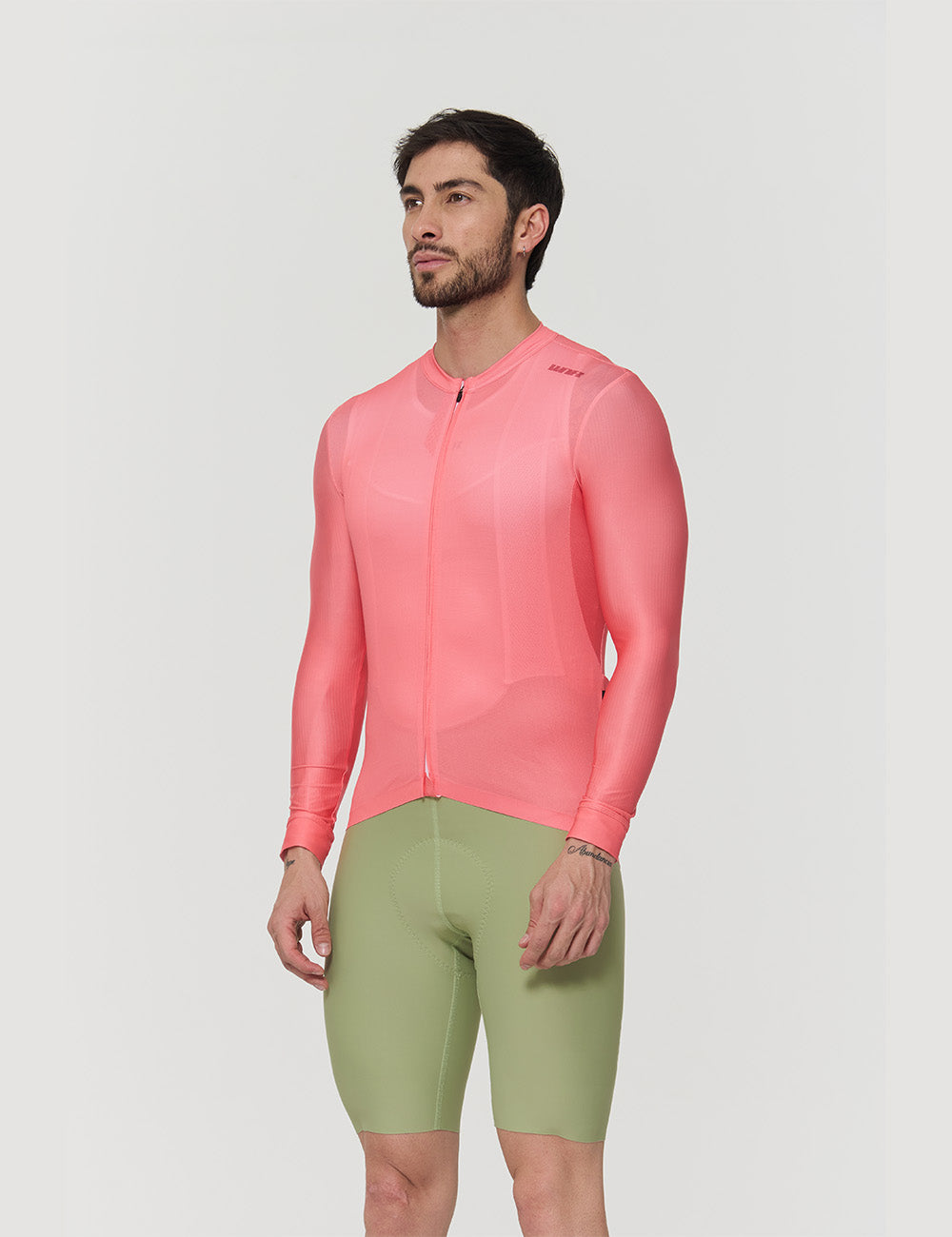 Jersey Manga Larga Hombre - Peach