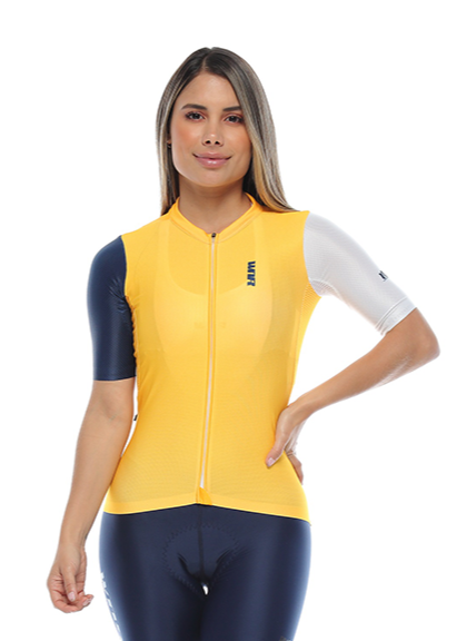 JERSEY MANGA CORTA MUJER - GOLD