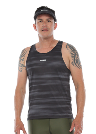 Camiseta Running Manga Sisa Hombre - Carbón