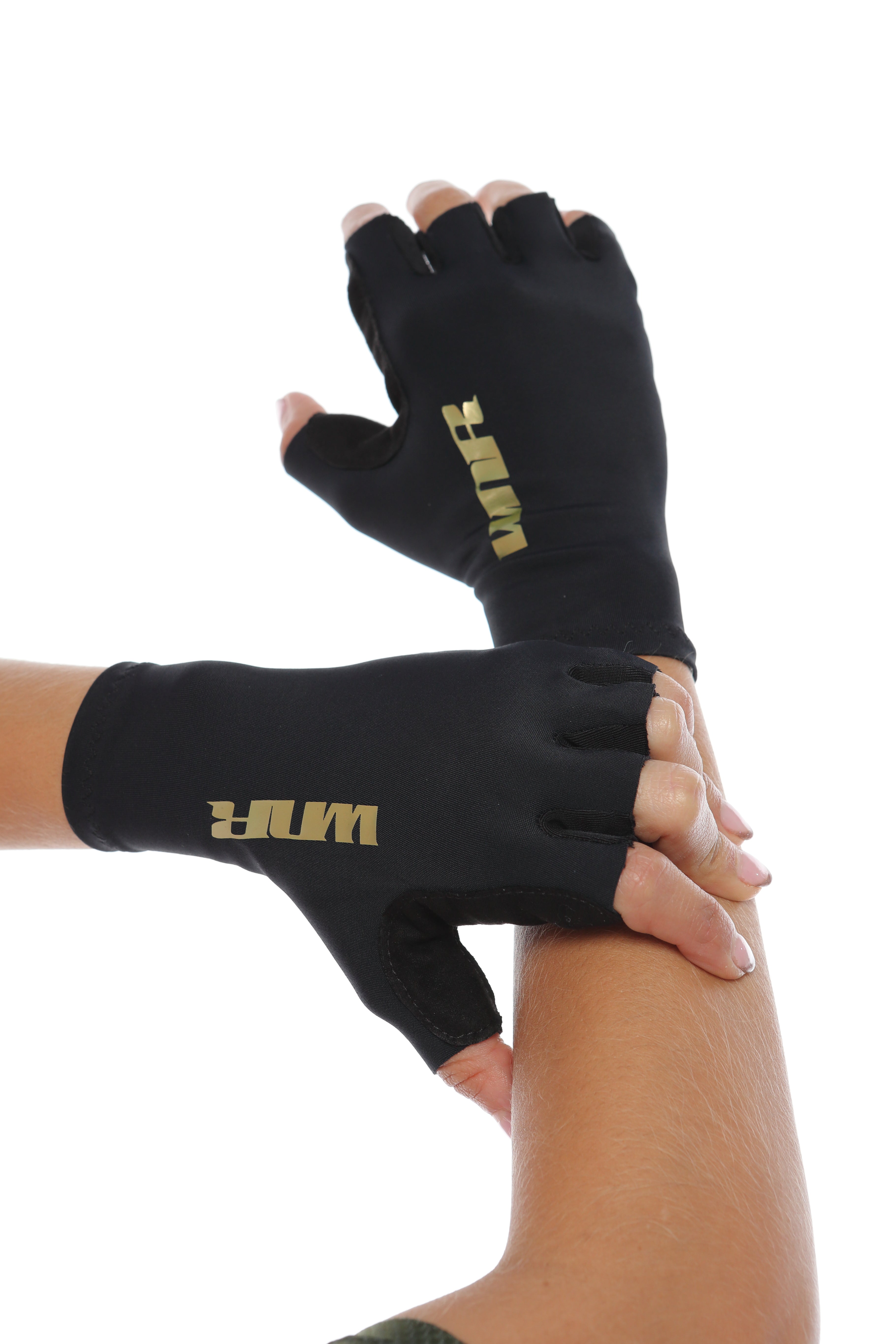 GUANTES DE CICLISMO UNISEX - NEGRO
