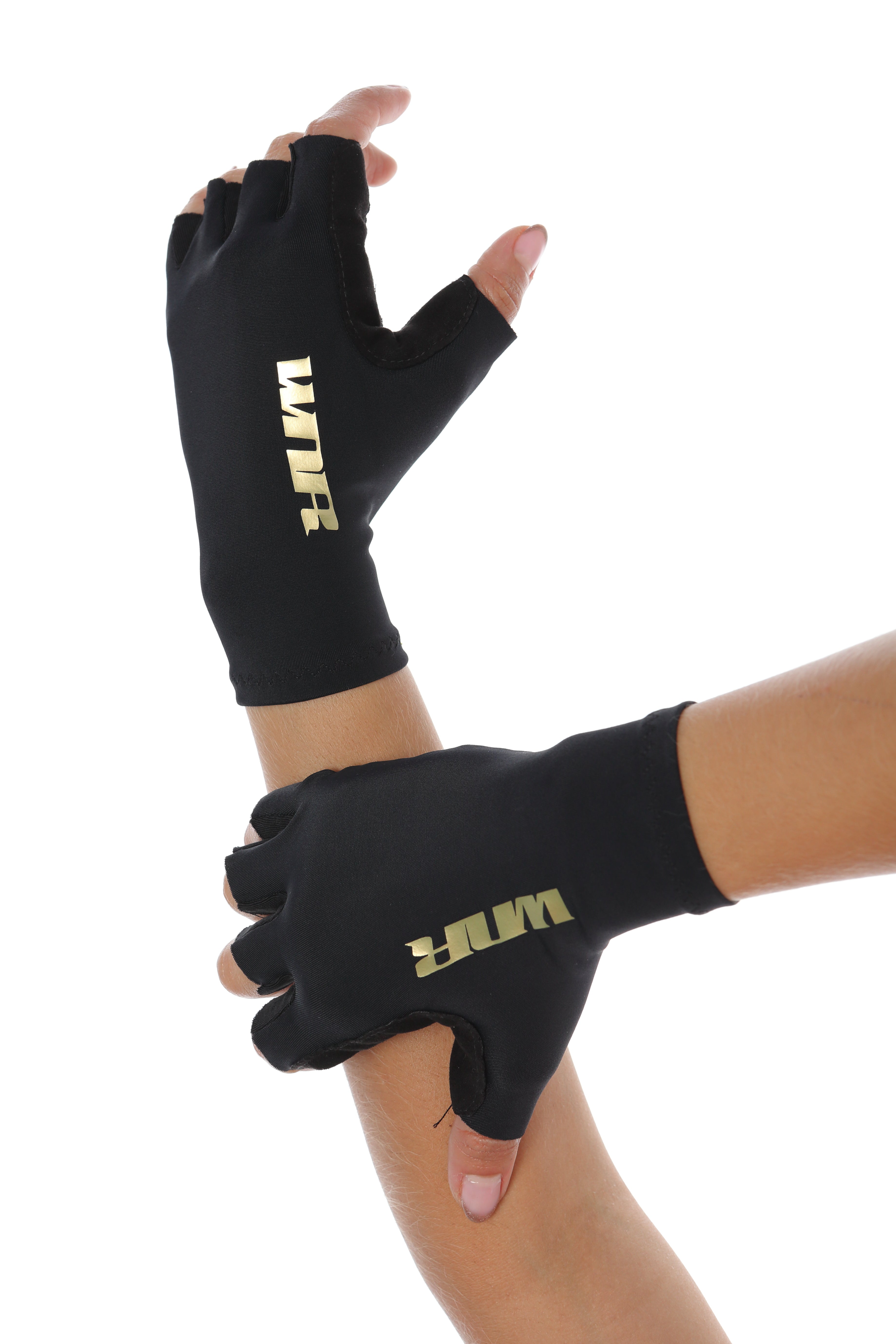 GUANTES DE CICLISMO UNISEX - NEGRO