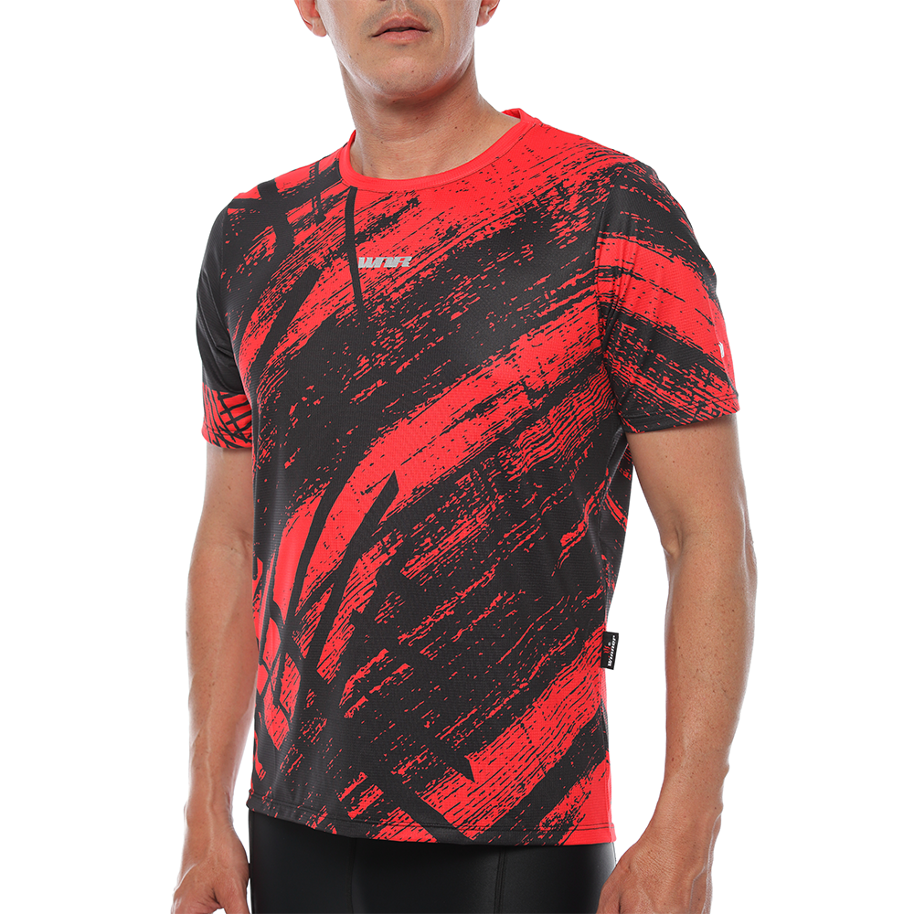 Camiseta Running Cuello Redondo Hombre - Russet