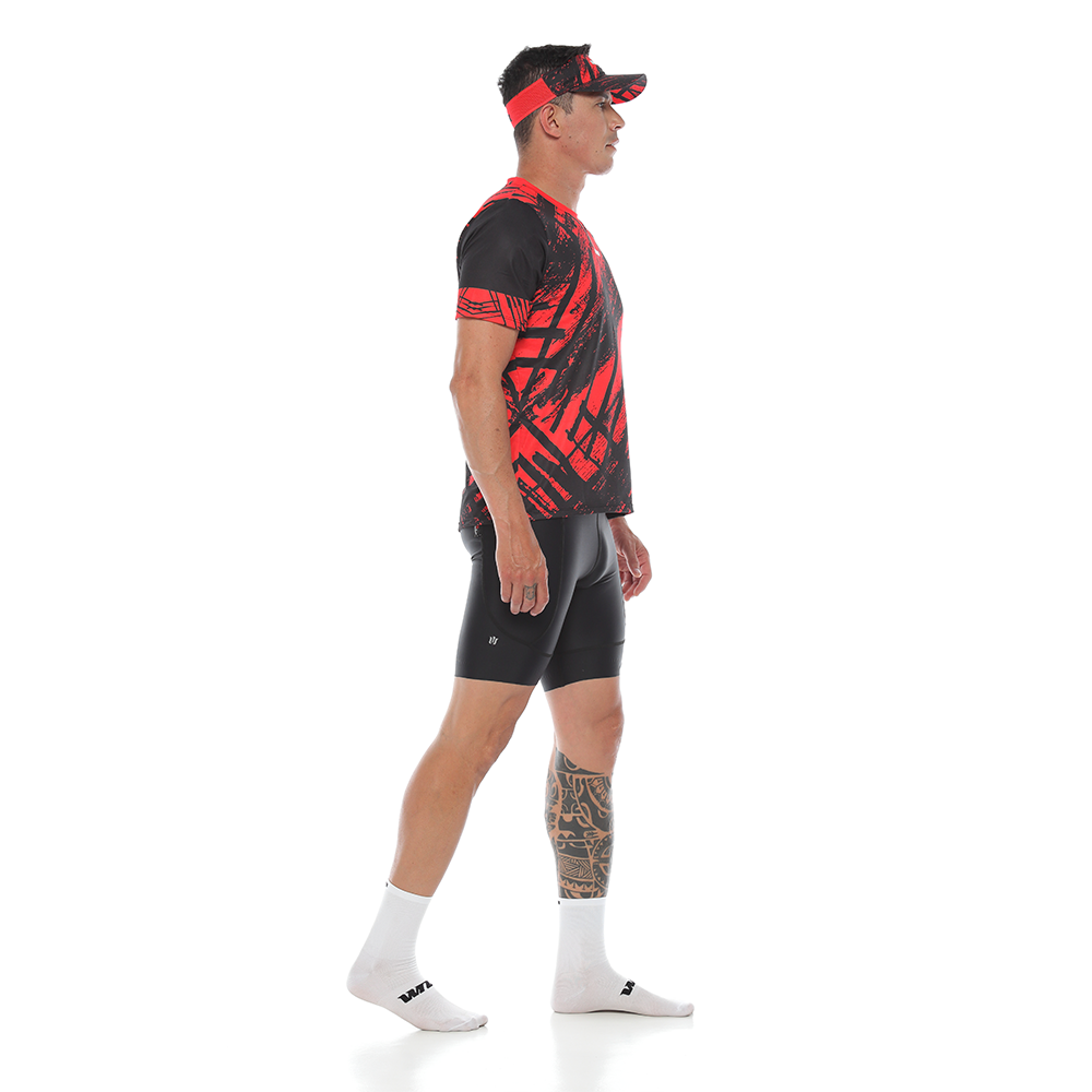 Camiseta Running Cuello Redondo Hombre - Russet