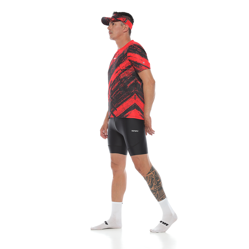 Camiseta Running Cuello Redondo Hombre - Russet
