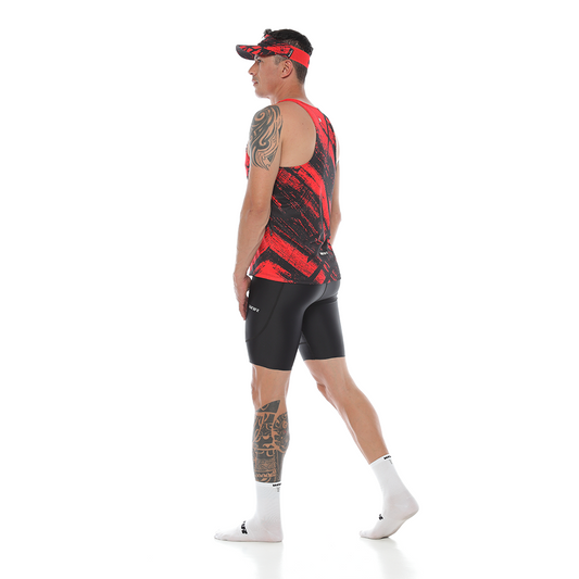 CAMISETA RUNNING MANGA SISA HOMBRE - RUSSET