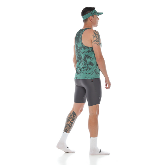 Camiseta Running Manga Sisa Hombre - Terra