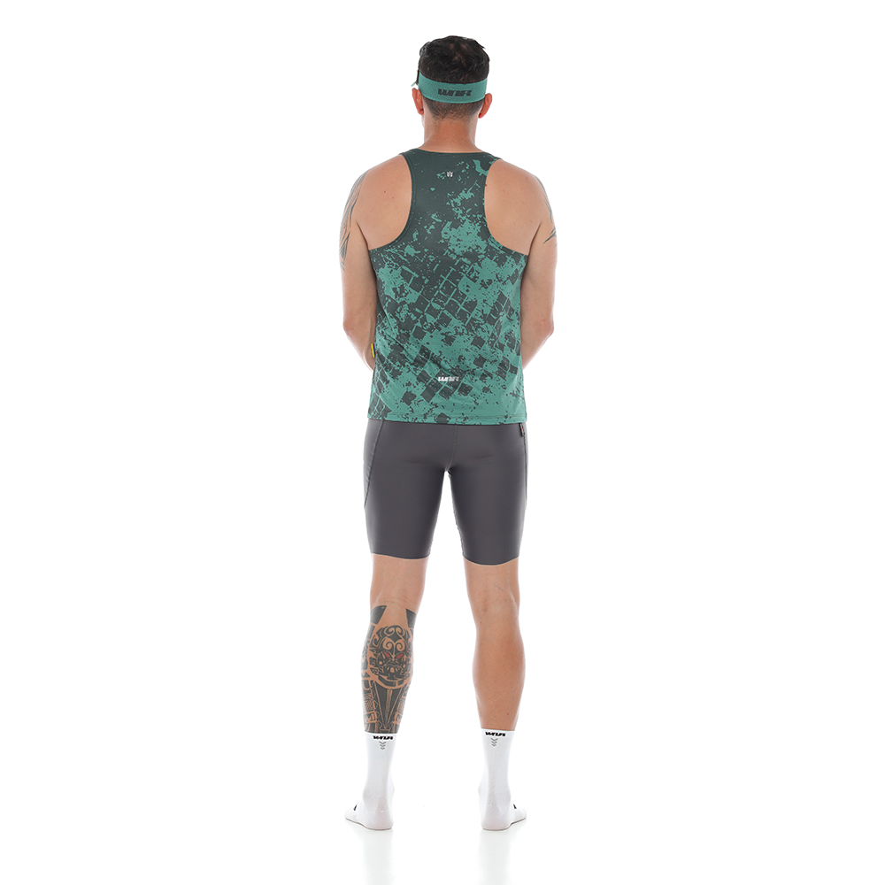 Camiseta Running Manga Sisa Hombre - Terra