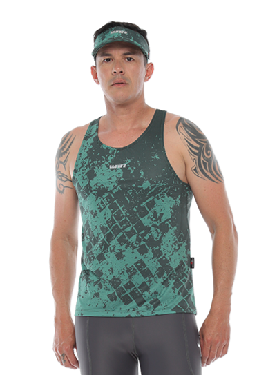 Camiseta Running Manga Sisa Hombre - Terra