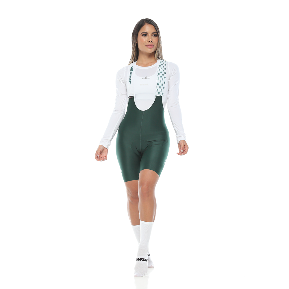 PANTALONETA HIBRID DAMA / VERDE ESMERALDA