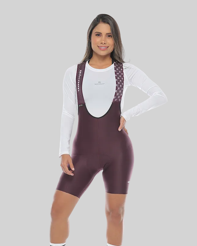 Pantaloneta Hibrid Mujer - Vinotinto
