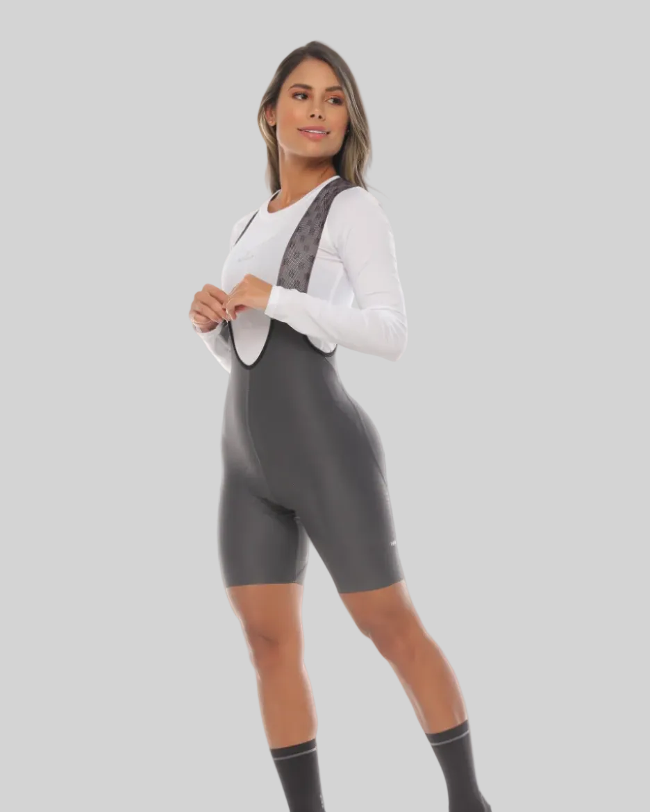 Pantaloneta Hibrid Mujer - Gris