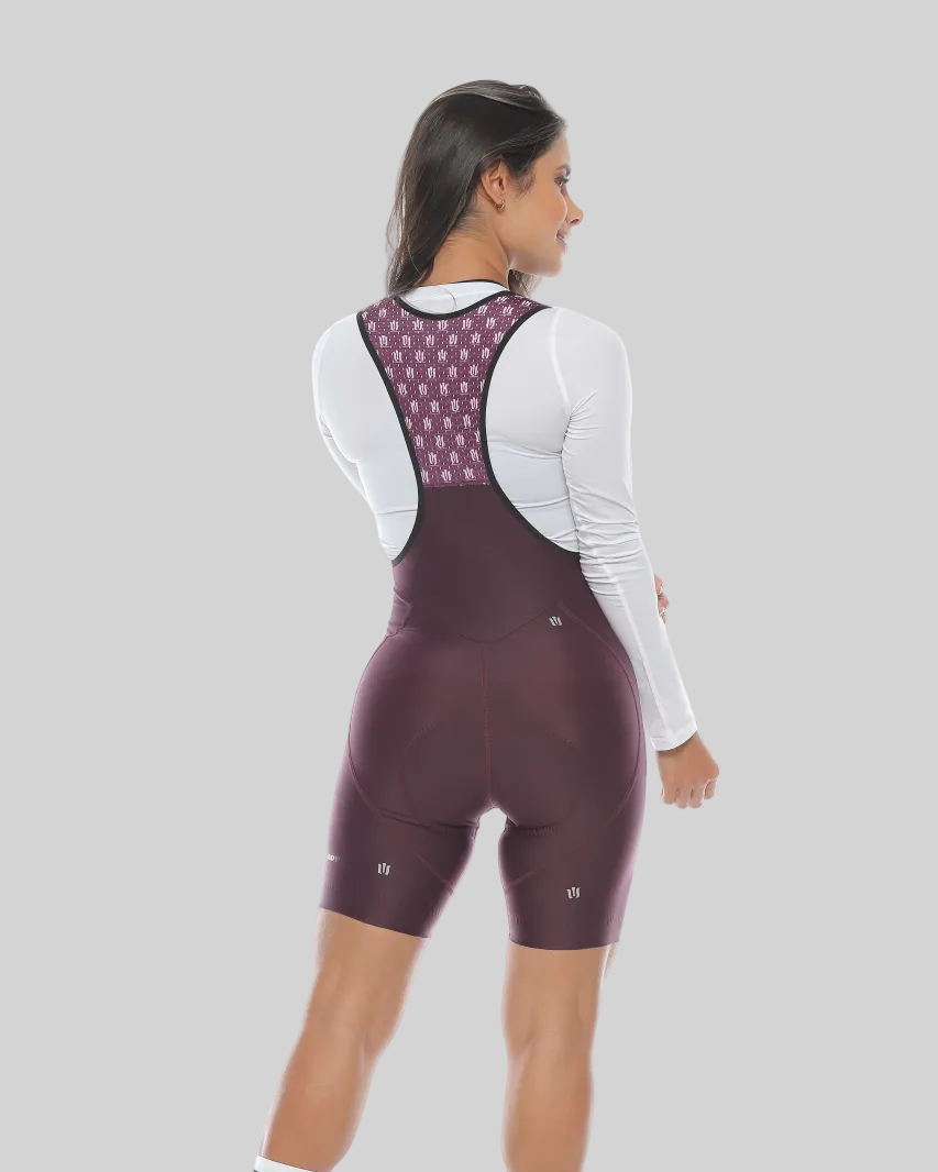 Pantaloneta Hibrid Mujer - Vinotinto
