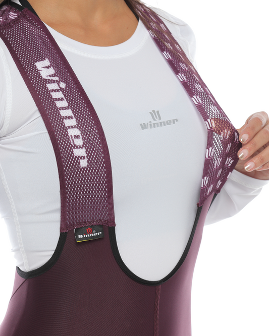 Pantaloneta Hibrid Mujer - Vinotinto